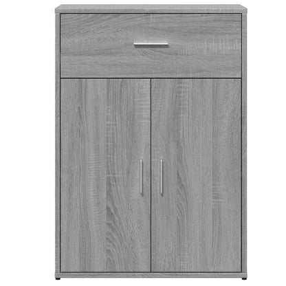 Sideboards 2 Stk. Grau Sonoma 60x30x84 cm Holzwerkstoff