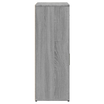 Sideboards 2 Stk. Grau Sonoma 60x30x84 cm Holzwerkstoff