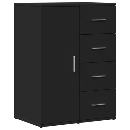 Sideboards 2 Stk. Schwarz 59x39x80 cm Holzwerkstoff