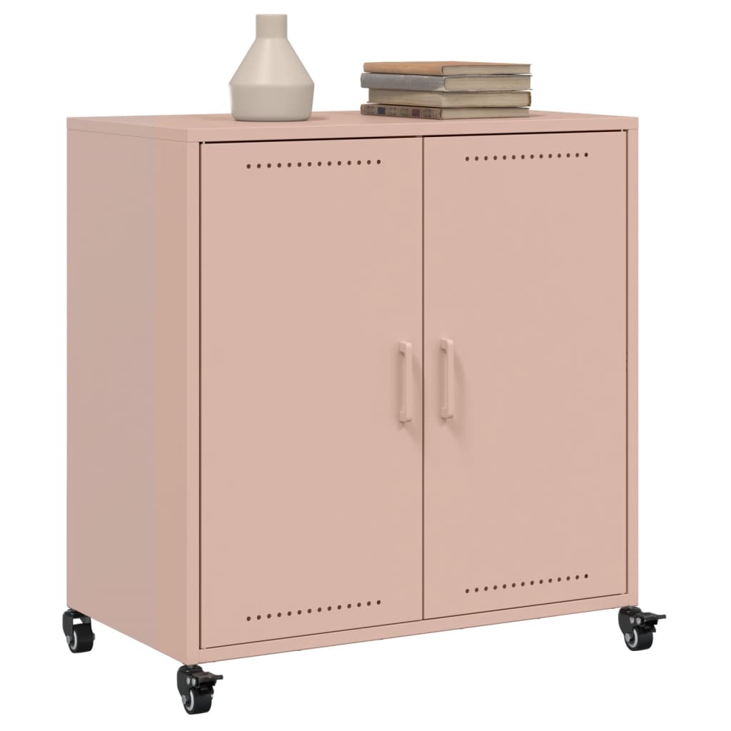 Sideboard Rosa 68,5x39x72 cm Stahl