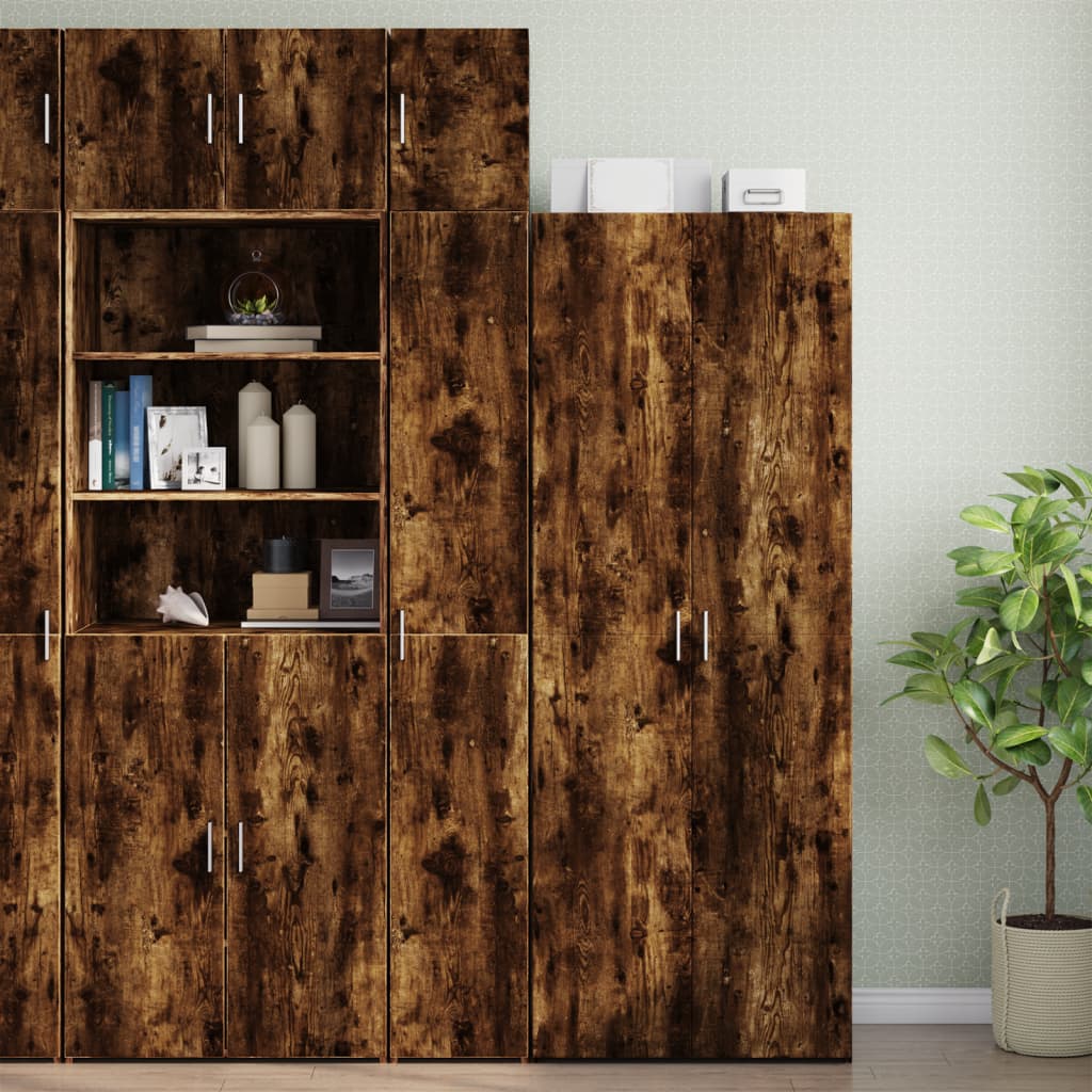 Wandschrank Räuchereiche 30x42,5x40 cm Holzwerkstoff