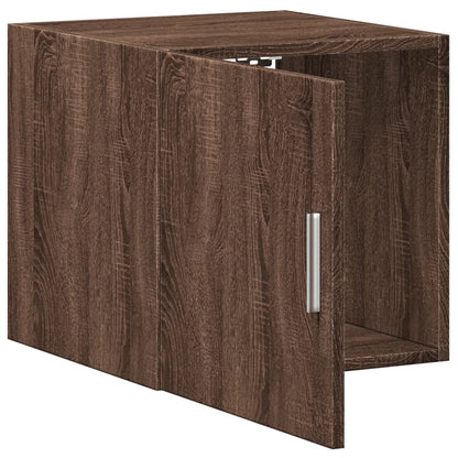 Wandschrank Braun Eichen-Optik 40x42,5x40 cm Holzwerkstoff