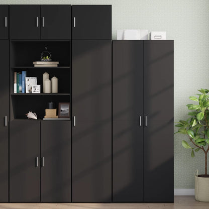 Wandschrank Schwarz 45x42,5x40 cm Holzwerkstoff