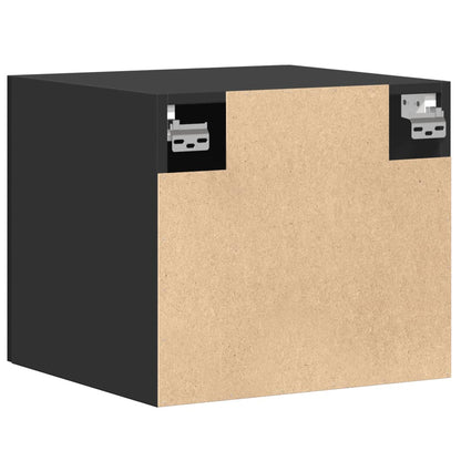 Wandschrank Schwarz 45x42,5x40 cm Holzwerkstoff