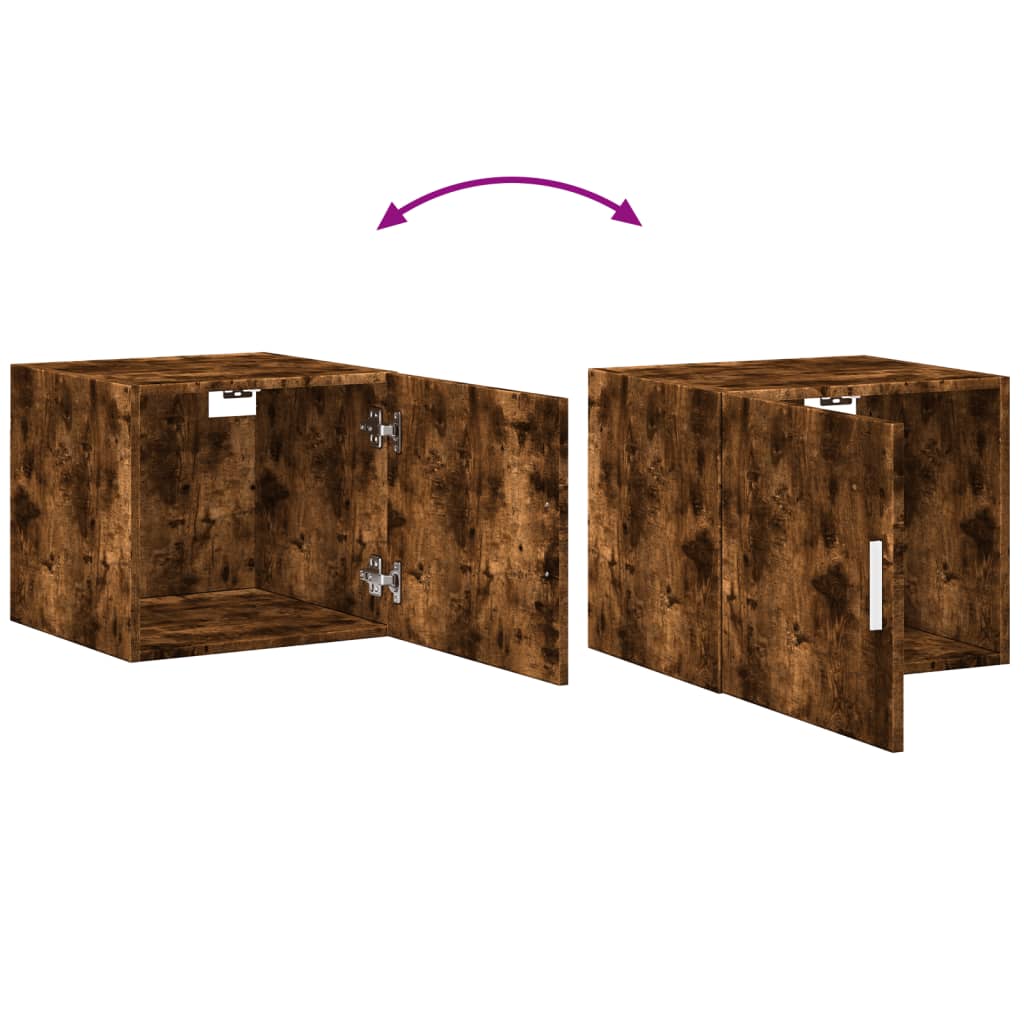 Wandschrank Räuchereiche 45x42,5x40 cm Holzwerkstoff