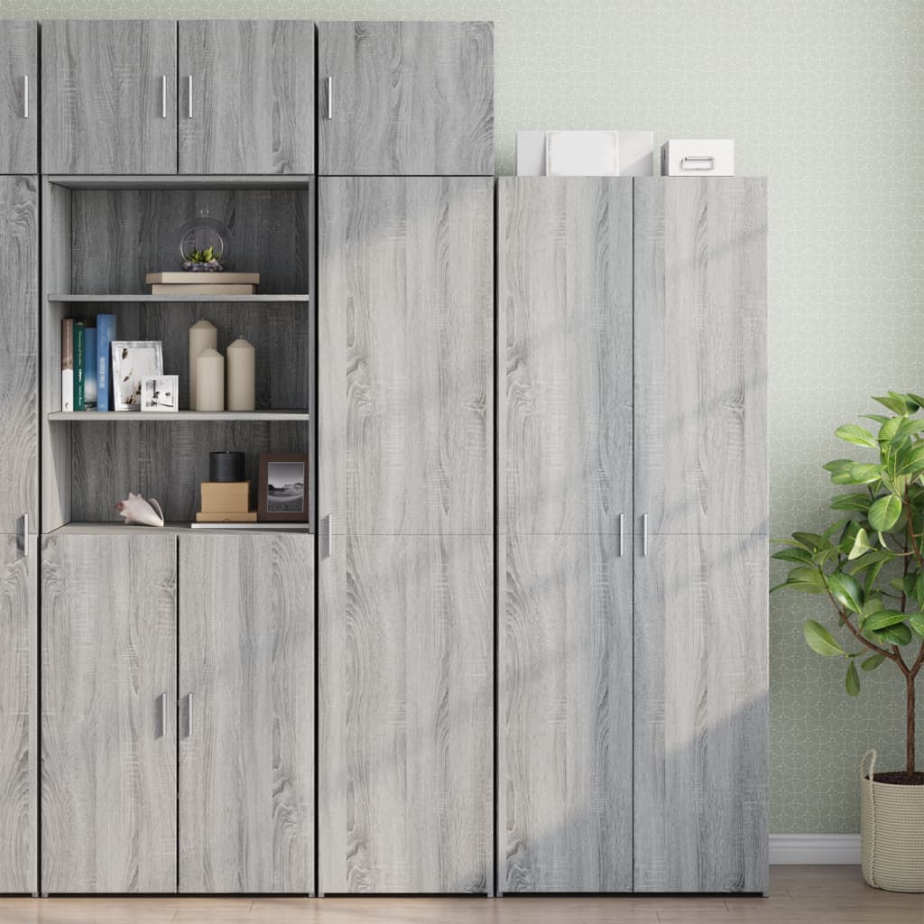 Wandschrank Grau Sonoma 45x42,5x40 cm Holzwerkstoff