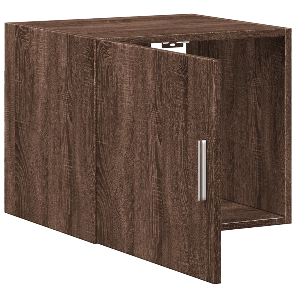 Wandschrank Braun Eichen-Optik 45x42,5x40 cm Holzwerkstoff