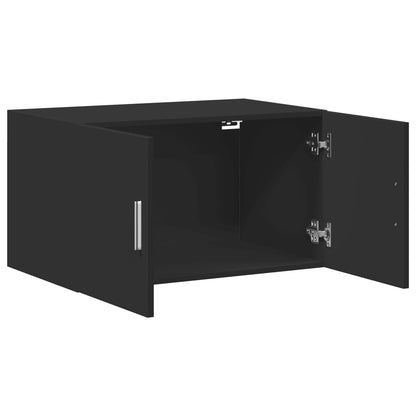 Wandschrank Schwarz 70x42,5x40 cm Holzwerkstoff