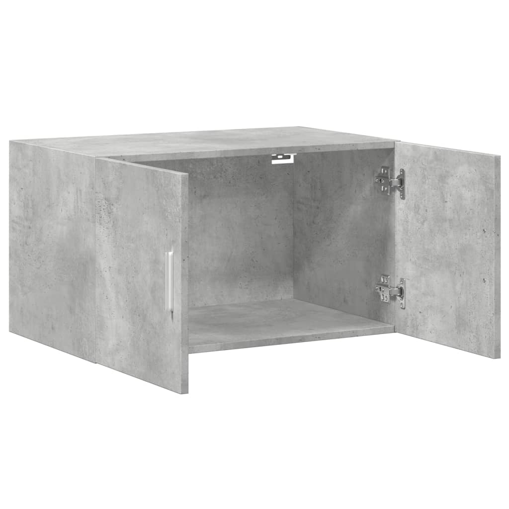 Wandschrank Betongrau 70x42,5x40 cm Holzwerkstoff