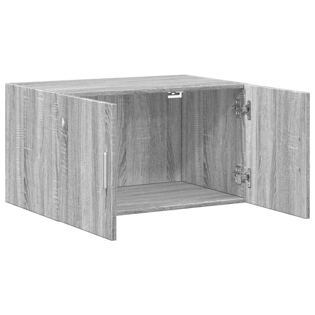 Wandschrank Grau Sonoma 70x42,5x40 cm Holzwerkstoff