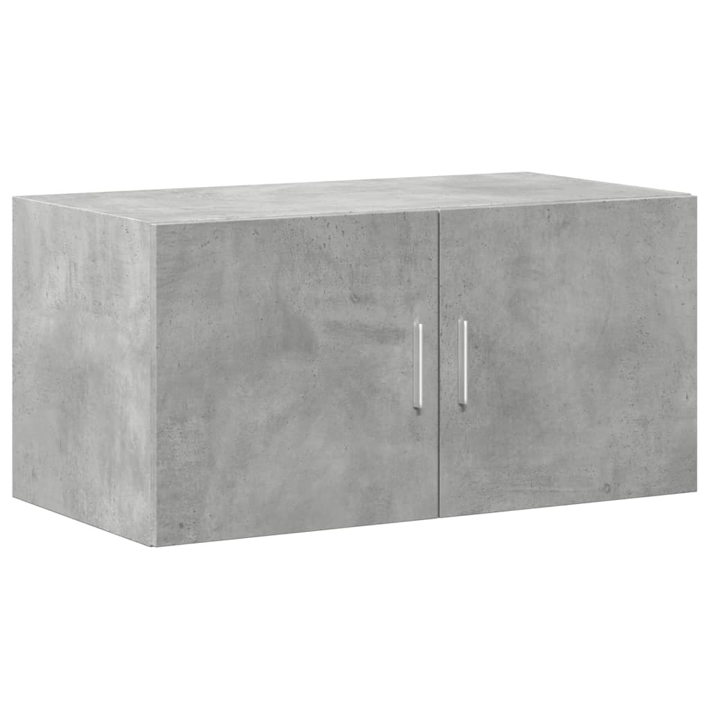 Wandschrank Betongrau 80x42,5x40 cm Holzwerkstoff