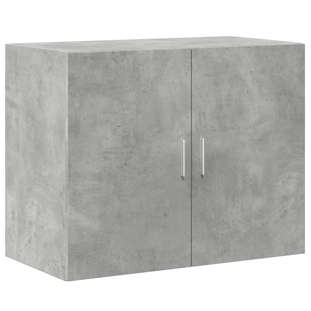 Wandschrank Betongrau 80x42,5x64 cm Holzwerkstoff