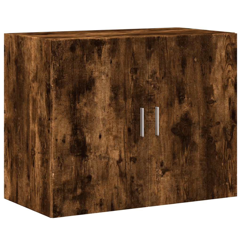 Wandschrank Räuchereiche 80x42,5x64 cm Holzwerkstoff