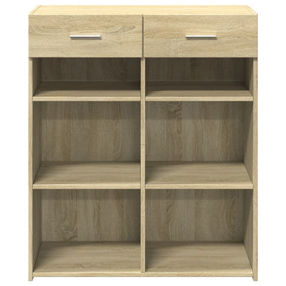 Sideboard Sonoma-Eiche 80x42,5x93 cm Holzwerkstoff