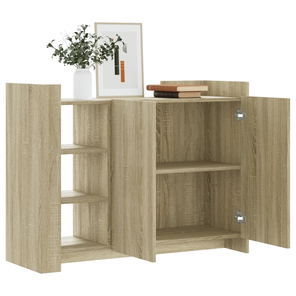 Sideboard Sonoma-Eiche 100x35x75 cm Holzwerkstoff