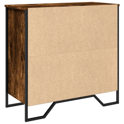 Sideboard Räuchereiche 78x35,5x74,5 cm Holzwerkstoff