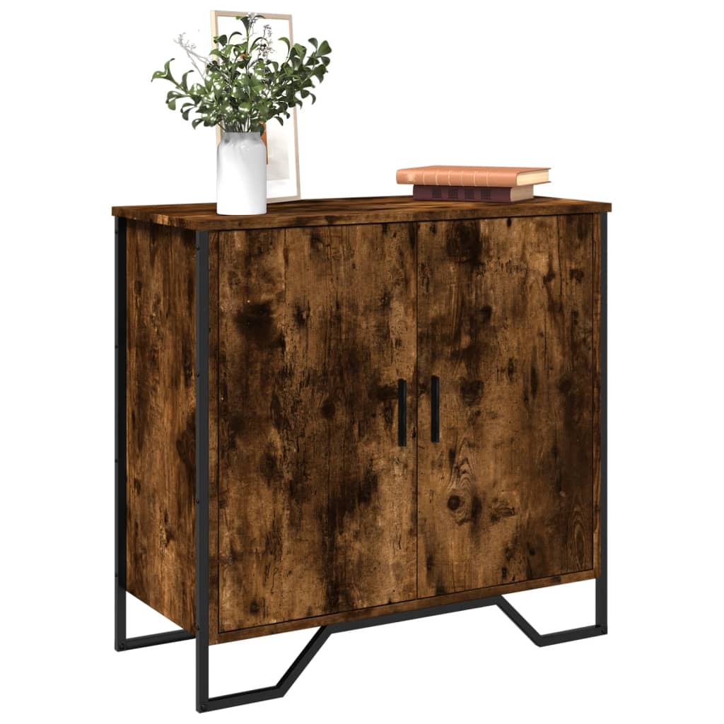 Sideboard Räuchereiche 78x35,5x74,5 cm Holzwerkstoff