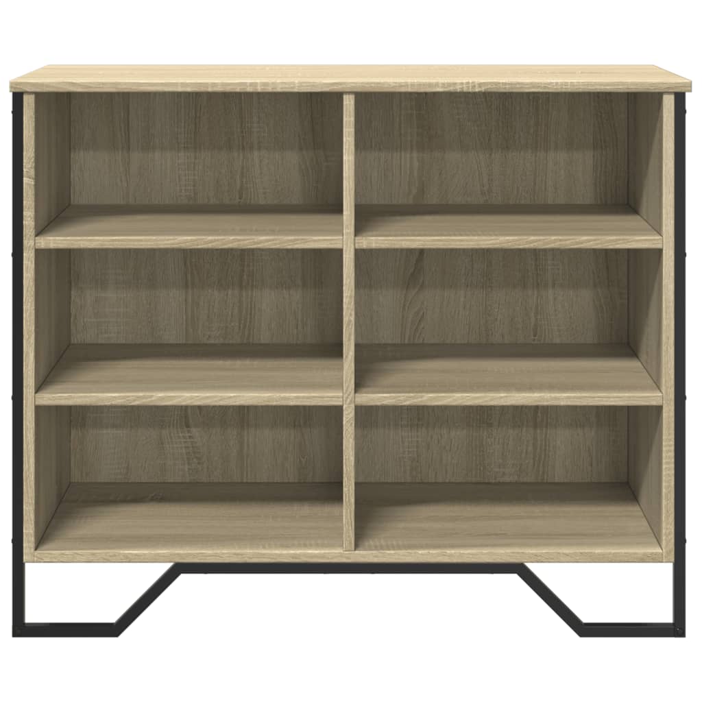 Sideboard Sonoma-Eiche 91x35,5x74,5 cm Holzwerkstoff