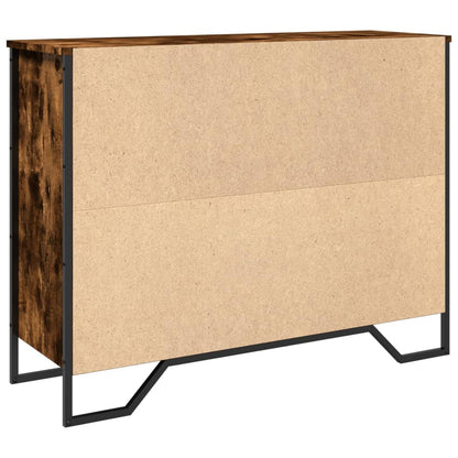 Sideboard Räuchereiche 97x32,5x74,5 cm Holzwerkstoff