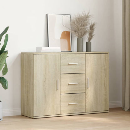 Sideboard Sonoma-Eiche 90,5x29,5x65 cm Holzwerkstoff