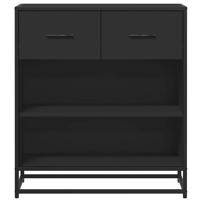 Sideboard Schwarz 68x35x76 cm Holzwerkstoff