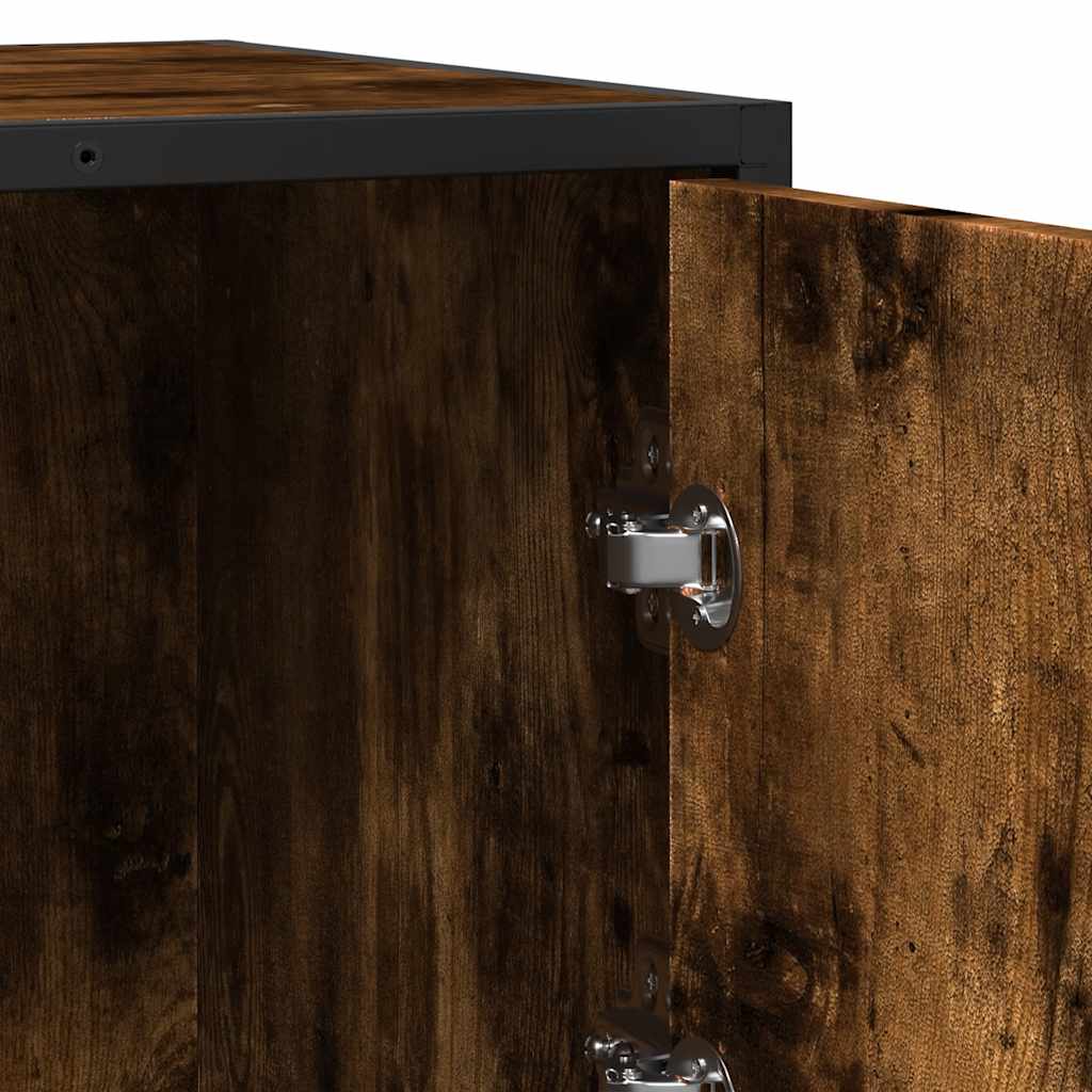 Sideboard Räuchereiche 68x35x76 cm Holzwerkstoff