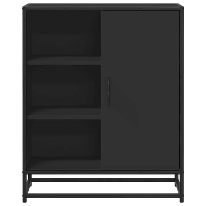 Sideboard Schwarz 62x35x76 cm Holzwerkstoff