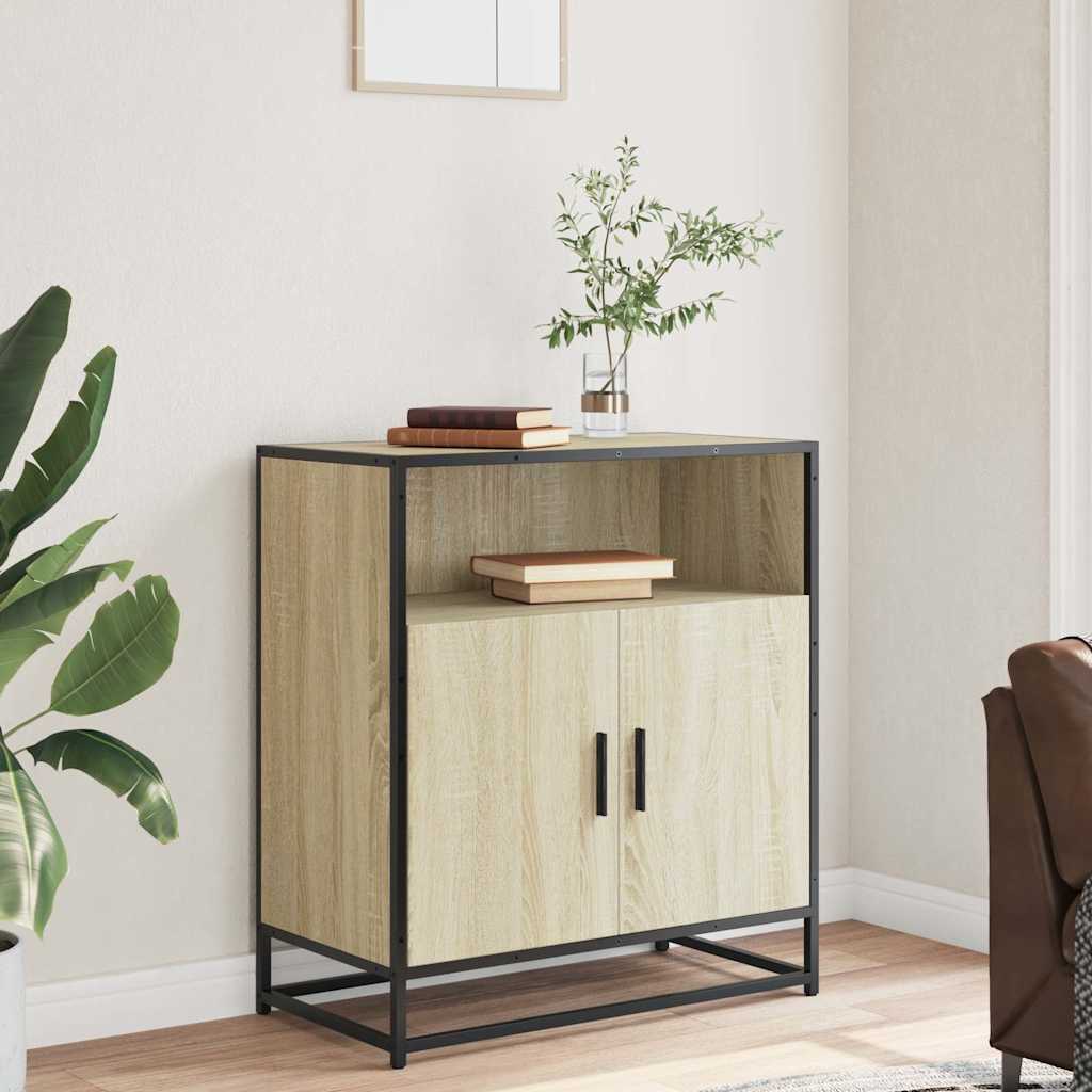 Sideboard Sonoma-Eiche 68x35x76 cm Holzwerkstoff