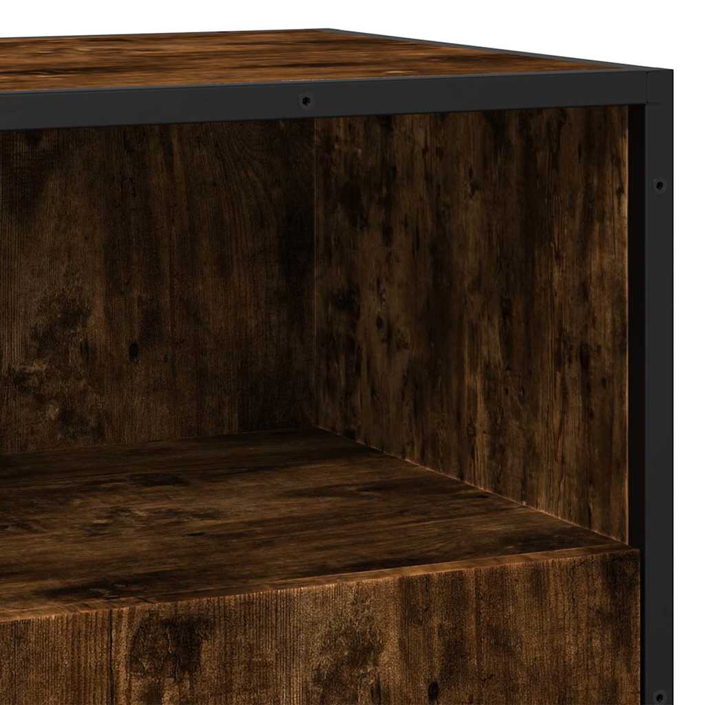 Sideboard Räuchereiche 68x35x76 cm Holzwerkstoff