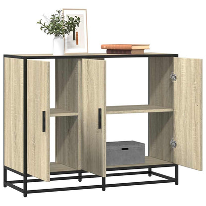 Sideboard Sonoma-Eiche 94x35x76 cm Holzwerkstoff