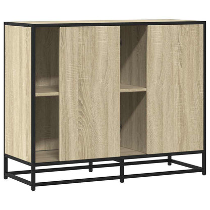 Sideboard Sonoma-Eiche 92x35x76 cm Holzwerkstoff