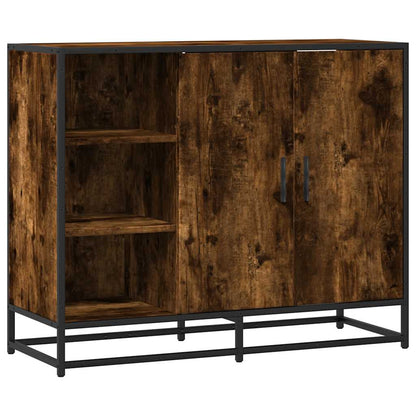 Sideboard Räuchereiche 92x35x76 cm Holzwerkstoff