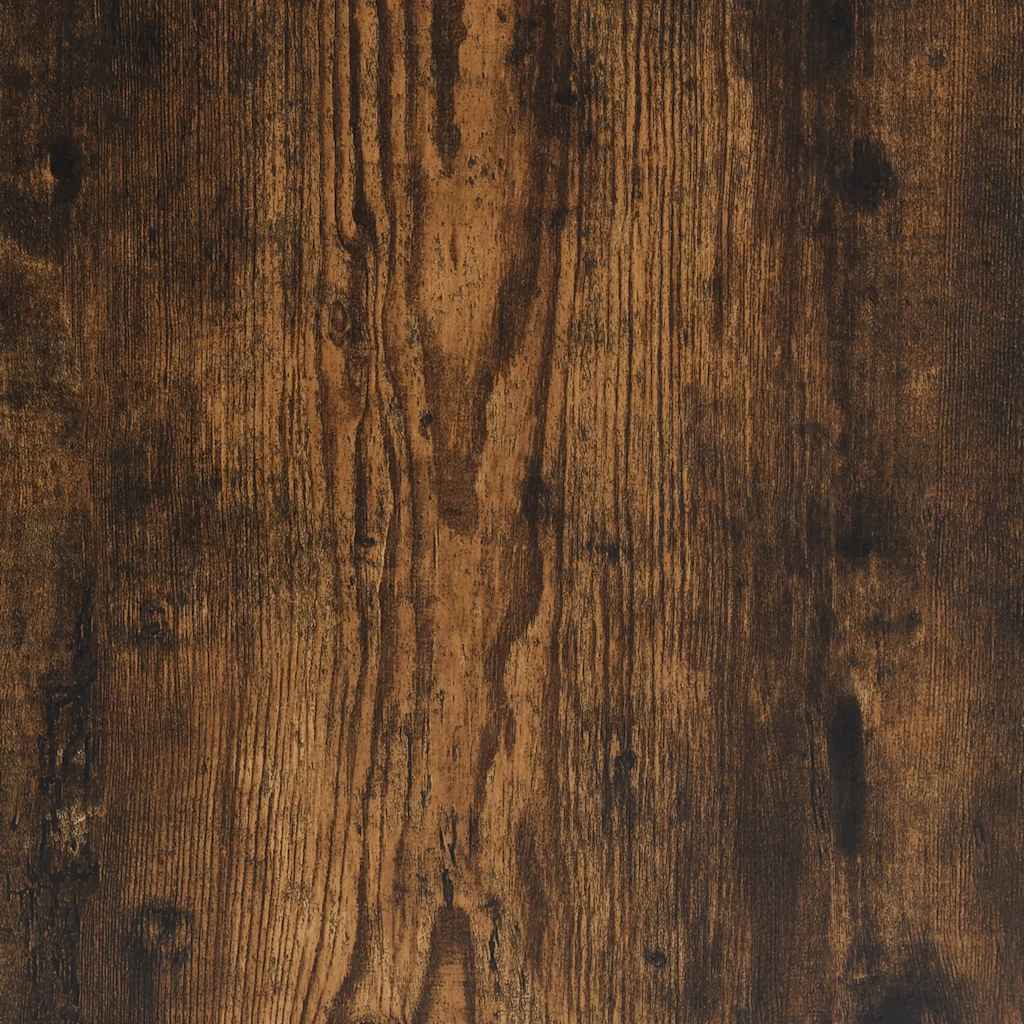 Waschbeckenunterschrank Räuchereiche 90x33x60 cm Holzwerkstoff