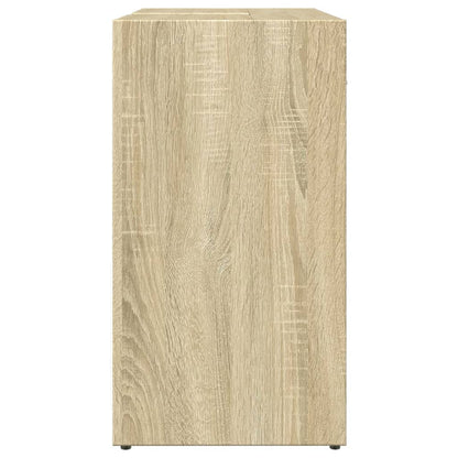 Waschbeckenunterschrank Sonoma-Eiche 60x33x60 cm Holzwerkstoff