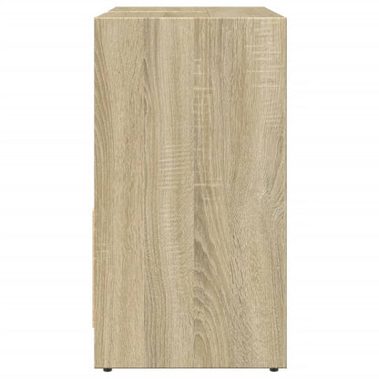 Waschbeckenunterschrank Sonoma-Eiche 60x33x60 cm Holzwerkstoff