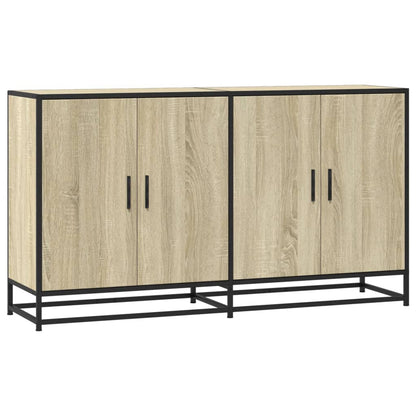 Sideboard Sonoma-Eiche 134x35x76 cm Holzwerkstoff