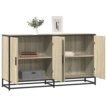 Sideboard Sonoma-Eiche 134x35x76 cm Holzwerkstoff