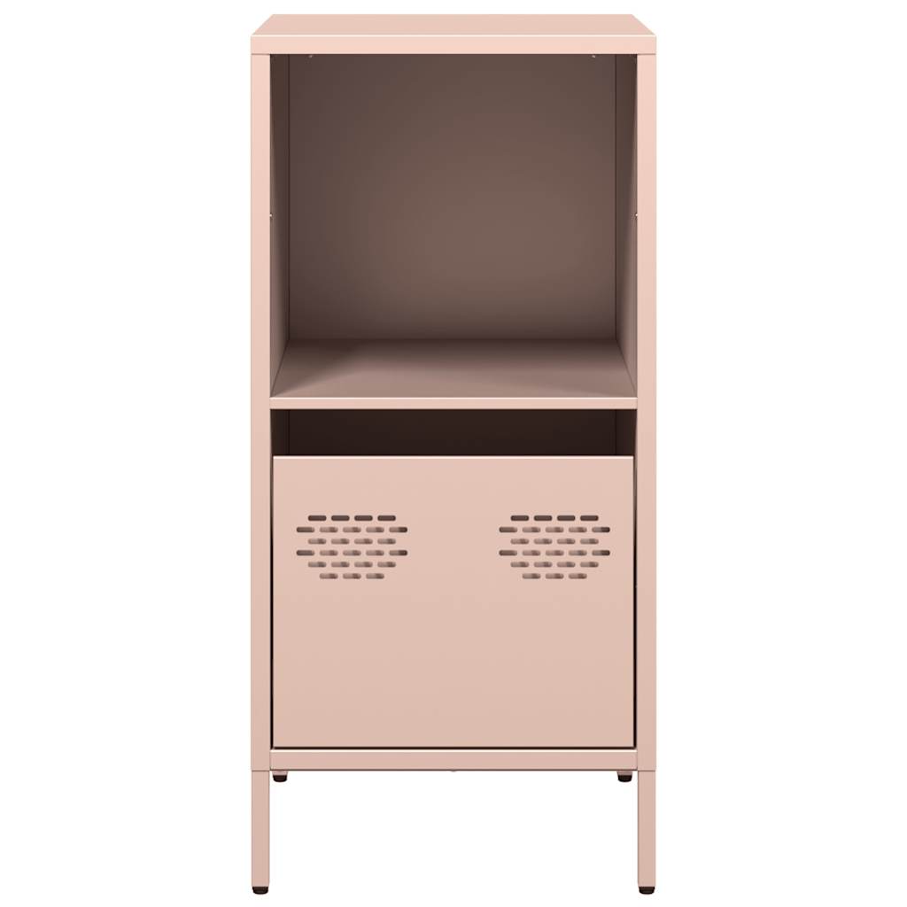 Sideboard Rosa 35x39x73,5 cm Kaltgewalzter Stahl