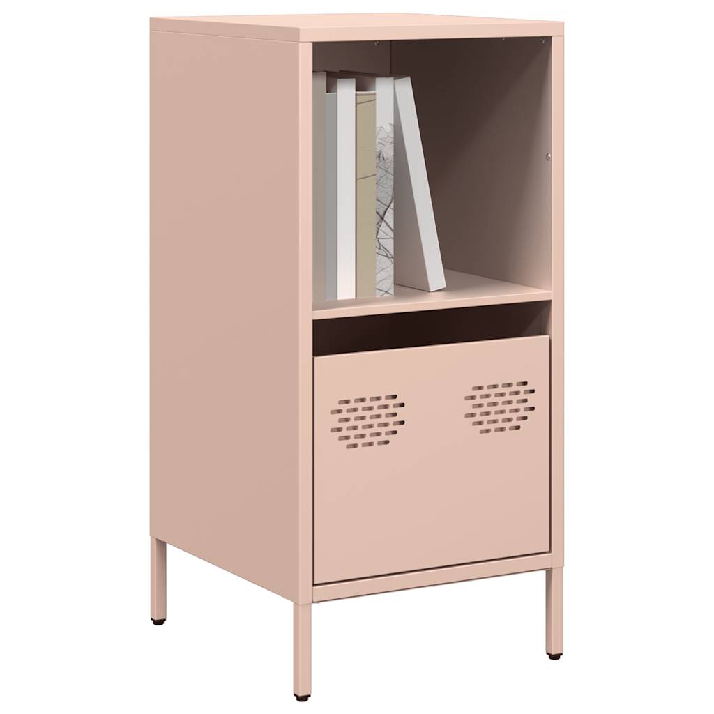 Sideboard Rosa 35x39x73,5 cm Kaltgewalzter Stahl