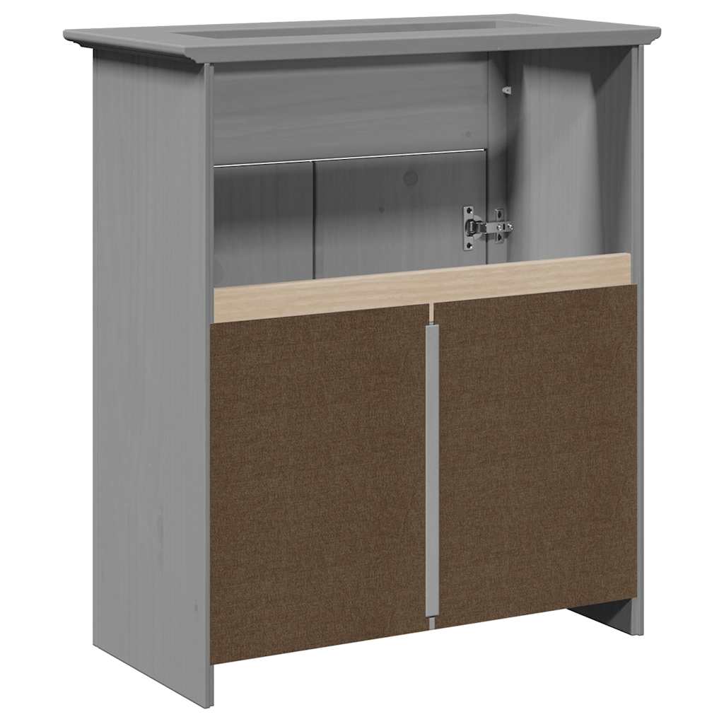 Waschbeckenunterschrank BODO Grau 70x35x80 cm