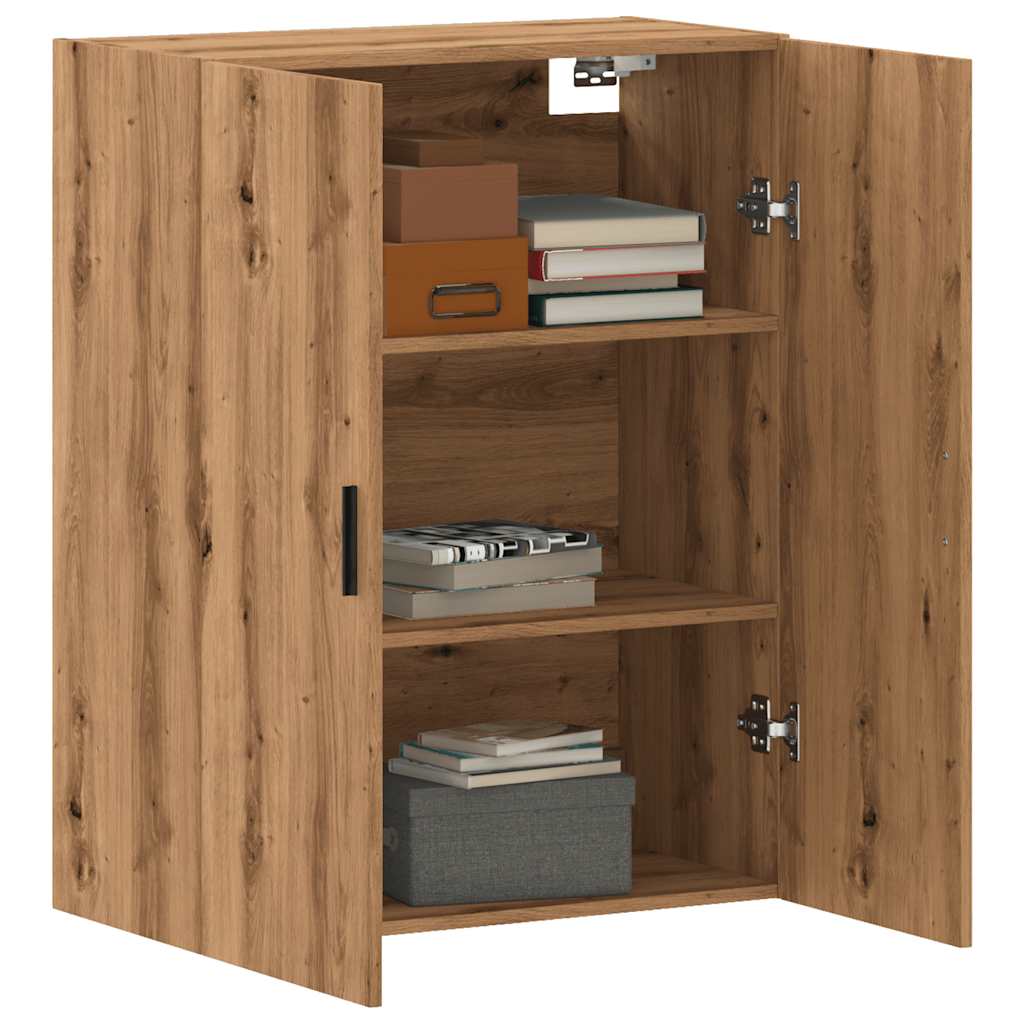 Wandschrank Artisan-Eiche 69,5x34x90 cm