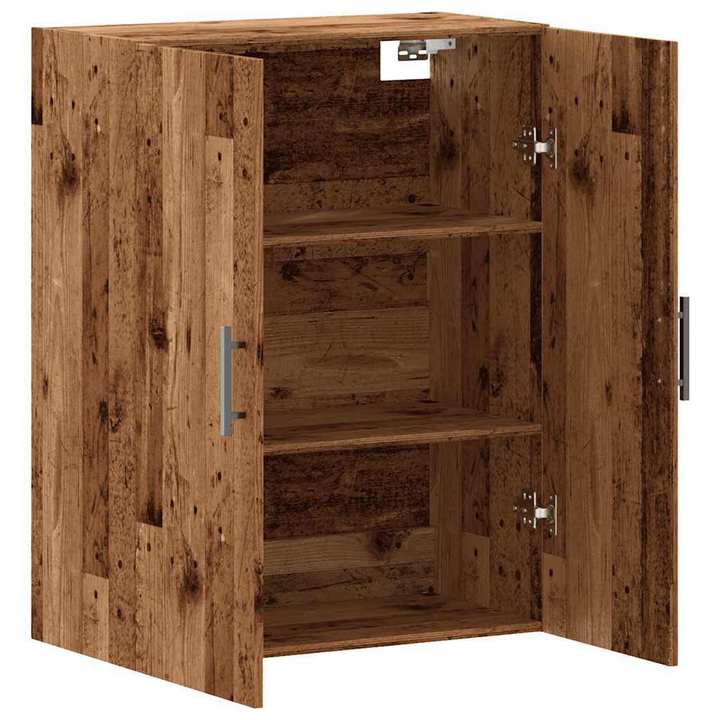 Wandschrank Altholz-Optik 69,5x34x90 cm