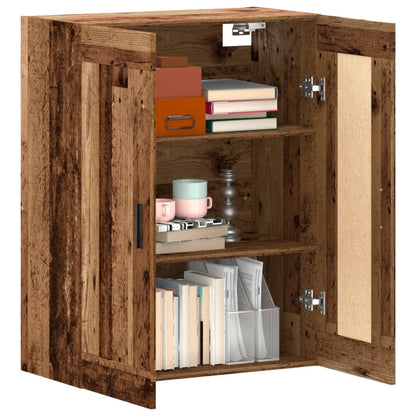 Wandschrank Altholz-Optik 69,5x34x90 cm Holzwerkstoff