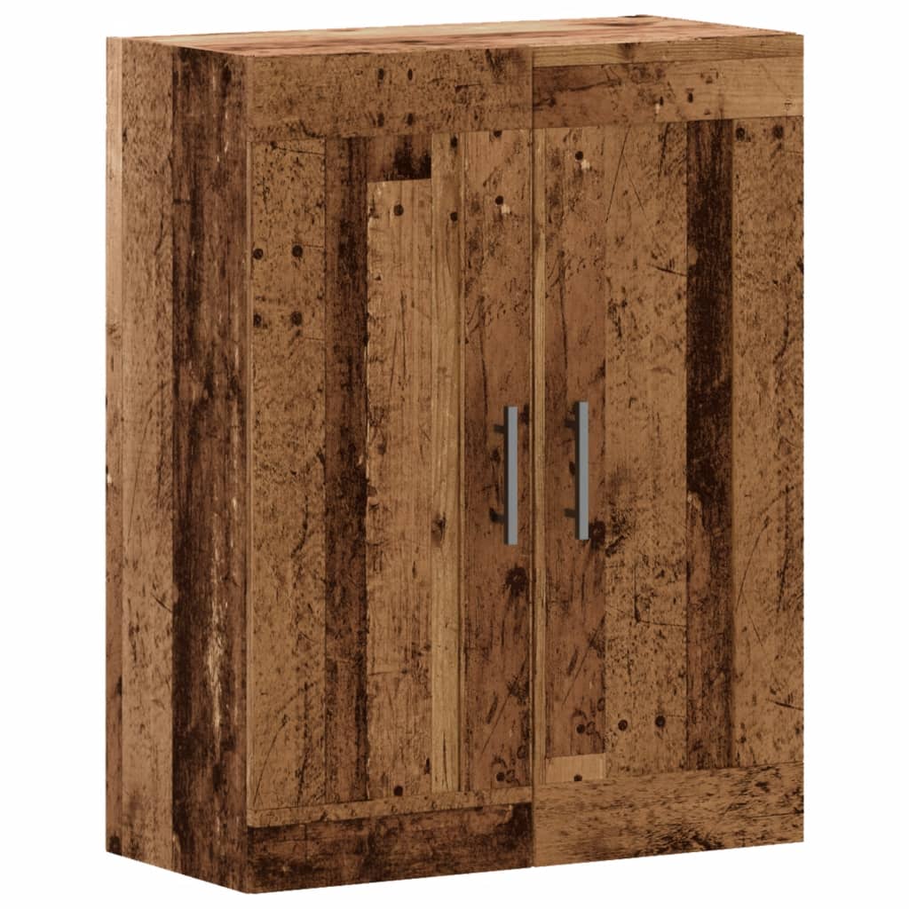 Wandschrank Altholz-Optik 69,5x34x90 cm Holzwerkstoff