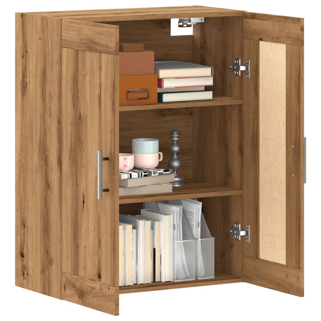 Wandschrank Artisan-Eiche 69,5x34x90 cm Holzwerkstoff