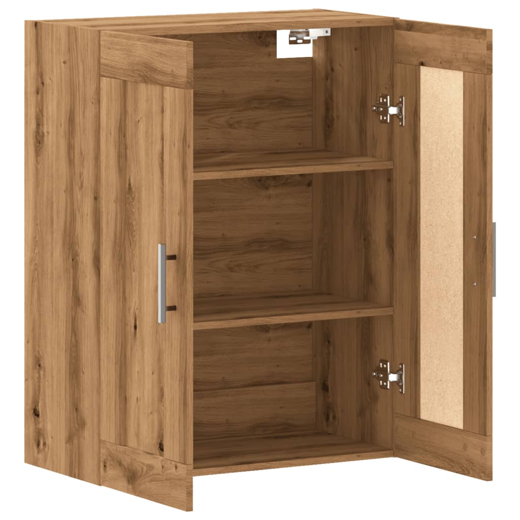 Wandschrank Artisan-Eiche 69,5x34x90 cm Holzwerkstoff