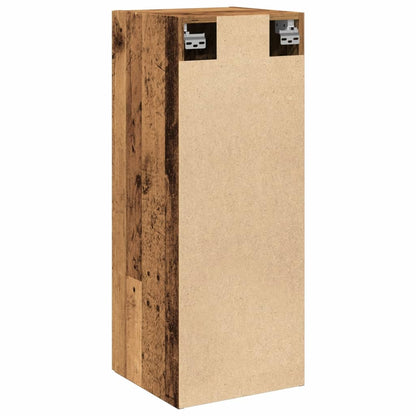 Wandschrank Altholz-Optik 34,5x34x90 cm Holzwerkstoff