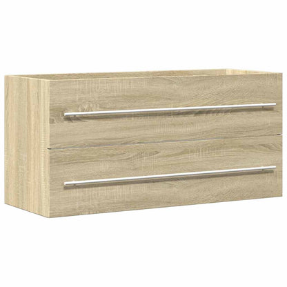 Waschbeckenunterschrank Sonoma-Eiche 100x38,5x48 cm